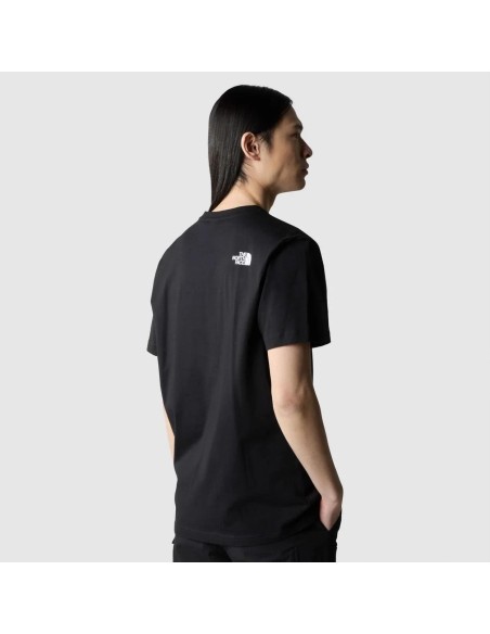 CAMISETA TNF MEN'S S/S NEVER STOP EXPLORING TEE -  NEGRO
