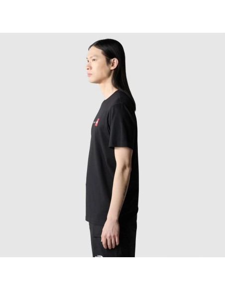 CAMISETA TNF MEN'S S/S NEVER STOP EXPLORING TEE -  NEGRO