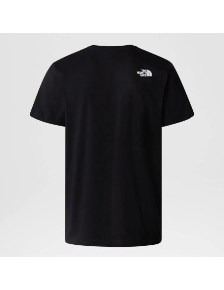 CAMISETA TNF MEN'S S/S NEVER STOP EXPLORING TEE -  NEGRO