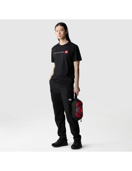 CAMISETA TNF MEN'S S/S NEVER STOP EXPLORING TEE -  NEGRO