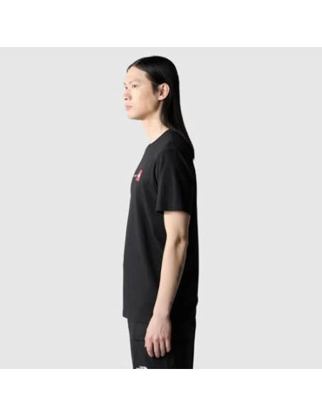 CAMISETA TNF MEN'S S/S NEVER STOP EXPLORING TEE -  NEGRO