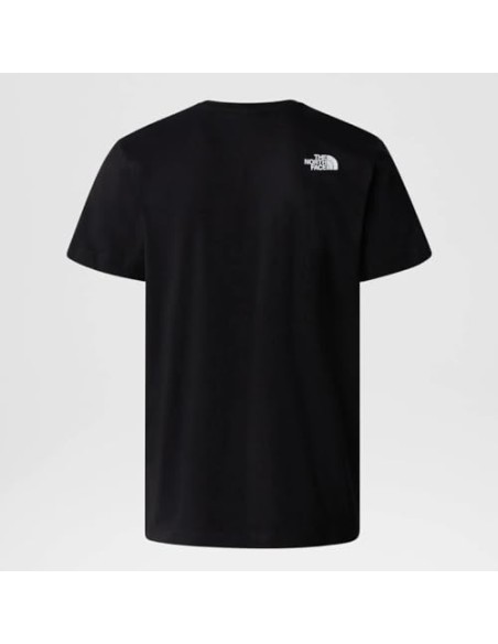 CAMISETA TNF MEN'S S/S NEVER STOP EXPLORING TEE -  NEGRO