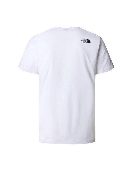 CAMISETA TNF MEN'S S/S NEVER STOP EXPLORING TEE -  BLANCO