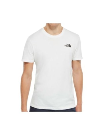 CAMISETA TNF M CAMPING GRAPHIC SS TEE - BLANCA