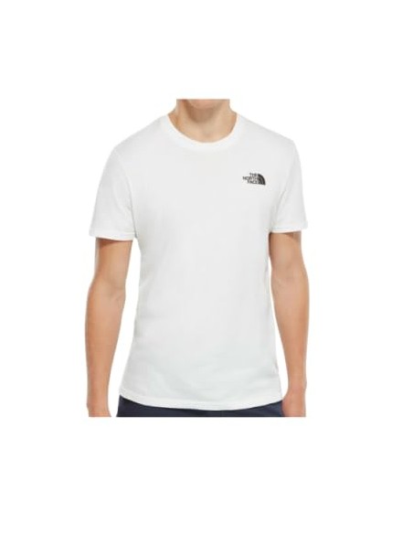CAMISETA TNF M CAMPING GRAPHIC SS TEE - BLANCA