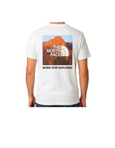 CAMISETA TNF M CAMPING GRAPHIC SS TEE - BLANCA