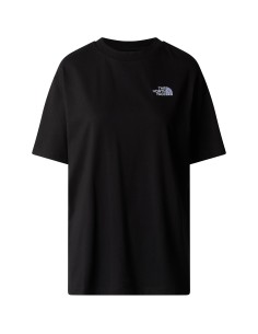 CAMISETA TNF WOMEN'S S/S ESSENTIAL OVERSIZE TEE - NEGRO