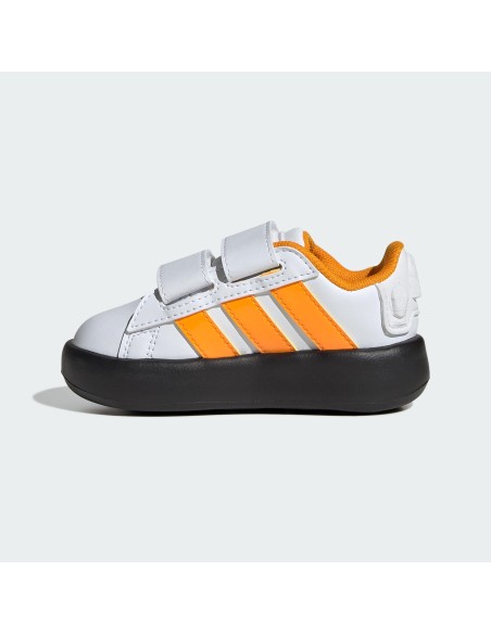 Calzado Tiempo Libre Adidas DROIDS Grand Court CF I-IH1140-NEGRO-KIDS/BEBÉ