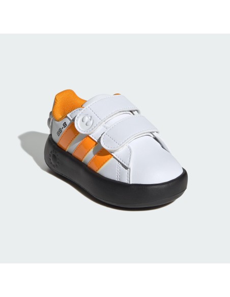 Calzado Tiempo Libre Adidas DROIDS Grand Court CF I-IH1140-NEGRO-KIDS/BEBÉ