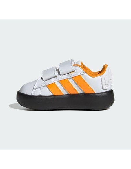 Calzado Tiempo Libre Adidas DROIDS Grand Court CF I-IH1140-NEGRO-KIDS/BEBÉ