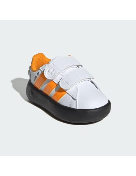 Calzado Tiempo Libre Adidas DROIDS Grand Court CF I-IH1140-NEGRO-KIDS/BEBÉ