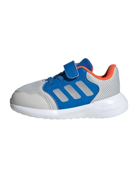 Calzado Tiempo Libre Adidas Tensaur Run 3.0 EL I-IH1044-GRIS-KIDS/BEBÉ