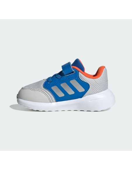 Calzado Tiempo Libre Adidas Tensaur Run 3.0 EL I-IH1044-GRIS-KIDS/BEBÉ