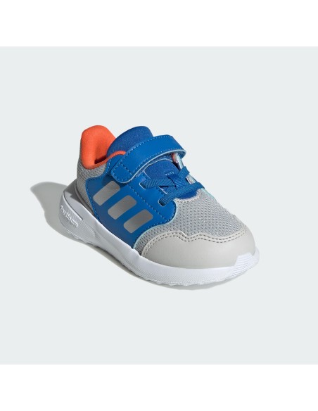 Calzado Tiempo Libre Adidas Tensaur Run 3.0 EL I-IH1044-GRIS-KIDS/BEBÉ