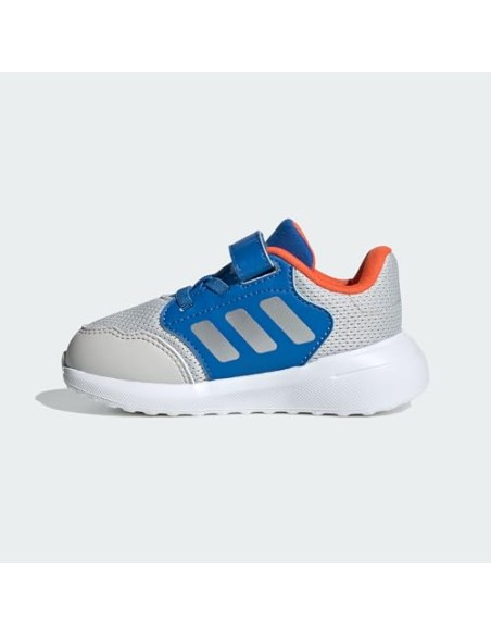 Calzado Tiempo Libre Adidas Tensaur Run 3.0 EL I-IH1044-GRIS-KIDS/BEBÉ