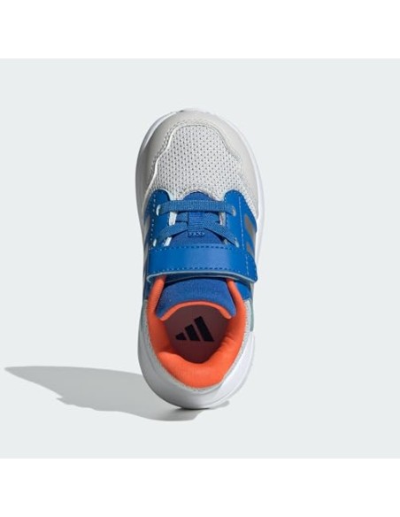Calzado Tiempo Libre Adidas Tensaur Run 3.0 EL I-IH1044-GRIS-KIDS/BEBÉ