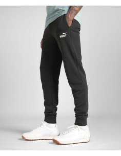 PANTALON NEGRO PUMA ALGODON HOMBRE 682644 2