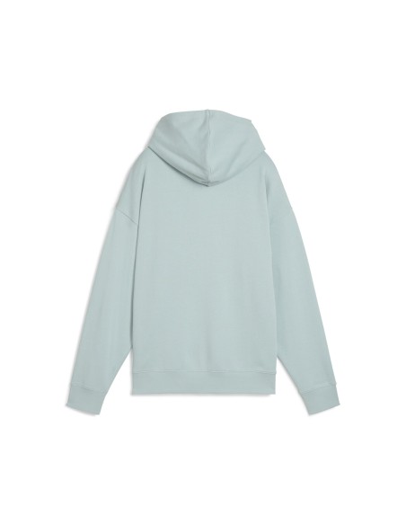 Sudadera Puma-ESS ELEVATED Comfort Hoodie TR-685018-67-VERDE AGUA MUJER