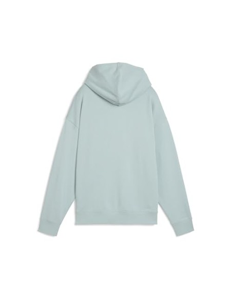 Sudadera Puma-ESS ELEVATED Comfort Hoodie TR-685018-67-VERDE AGUA MUJER