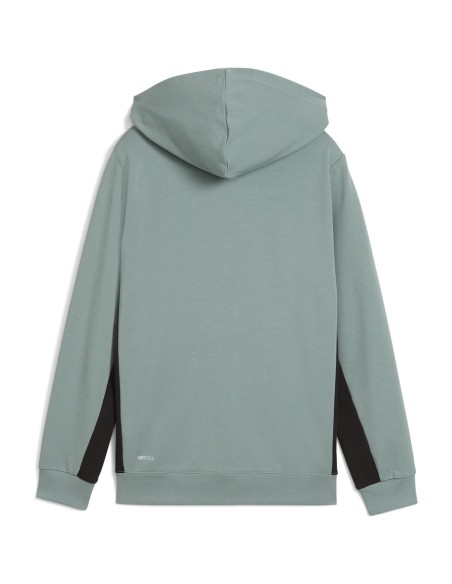 Chaqueta Puma-ACTIVE SPORTS Graphic Hoodie Full-Zip TR B-685179-30-VERDE UNISEX JUNIOR