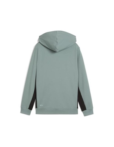 Chaqueta Puma-ACTIVE SPORTS Graphic Hoodie Full-Zip TR B-685179-30-VERDE UNISEX JUNIOR