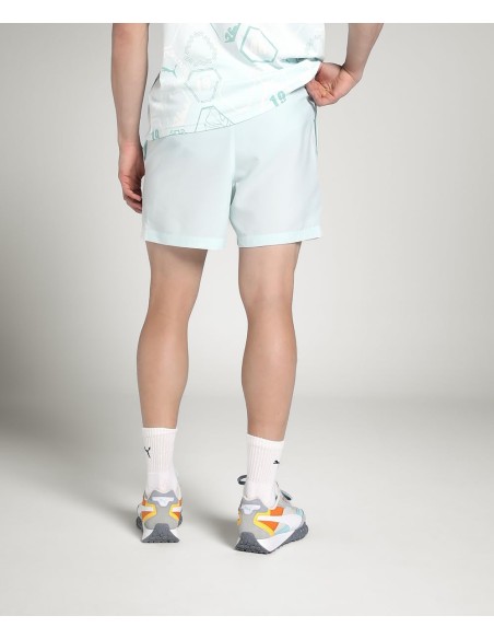 Shorts Puma-ESS LOGO LAB Puma Logo Woven Shorts  5 “-684673-50-AZUL UNISEX