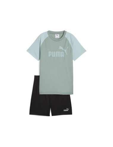 Chandal Puma-ESS No.1 Logo Poly Tee and Shorts...