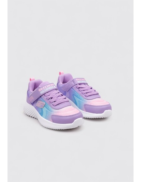 Calzado-SKECHERS BOUNDER-HYDRA COOL-303452L-LVMT-NIÑA-VIOLETA CLARO