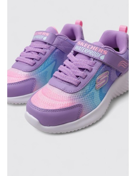 Calzado-SKECHERS BOUNDER-HYDRA COOL-303452L-LVMT-NIÑA-VIOLETA CLARO
