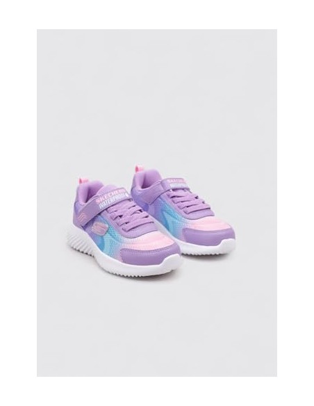 Calzado-SKECHERS BOUNDER-HYDRA COOL-303452L-LVMT-NIÑA-VIOLETA CLARO
