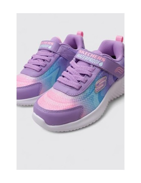 Calzado-SKECHERS BOUNDER-HYDRA COOL-303452L-LVMT-NIÑA-VIOLETA CLARO