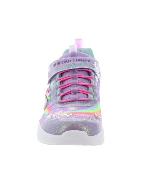 Calzado-SKECHERS UNICORN CHASER-302298L-LVMT-NIÑA-VIOLETA CLARO