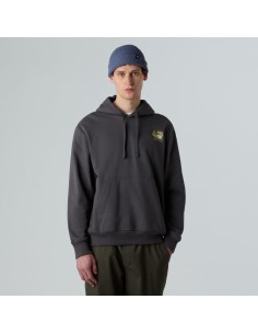 SUDADERA TNF M CONNECT RELAXED HOODE ANTHRACITE GREY 2