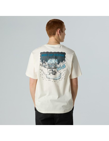 CAMISETA U POWDER DAYS RELAXED SUN WHITE D