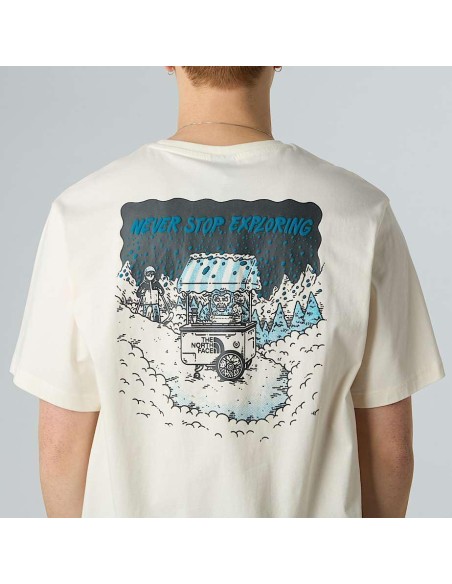 CAMISETA U POWDER DAYS RELAXED SUN WHITE D