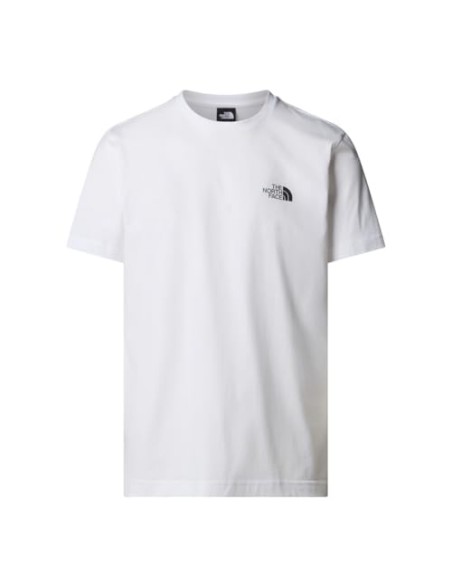 CAMISETA M MOUNTAIN SKETCH SS TE TNF WHITE