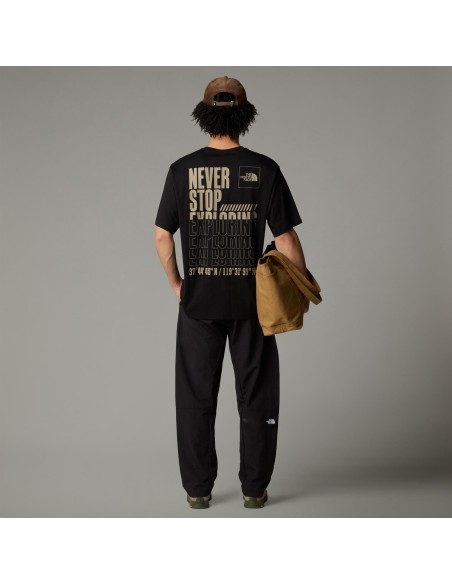 CAMISETA M COORDINATES RELAXED S TNF BLACK