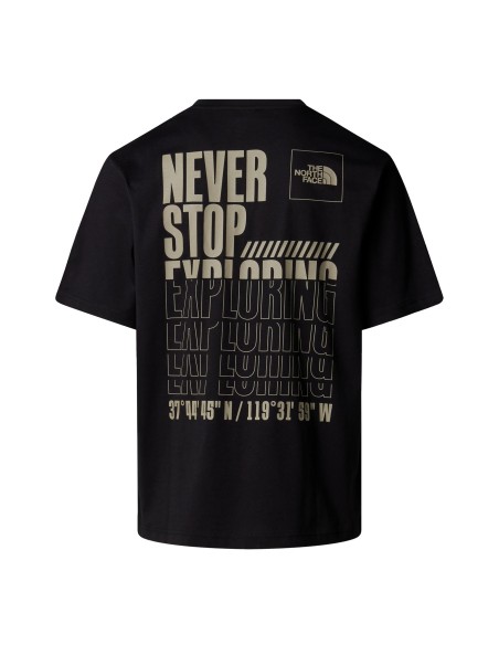 CAMISETA M COORDINATES RELAXED S TNF BLACK
