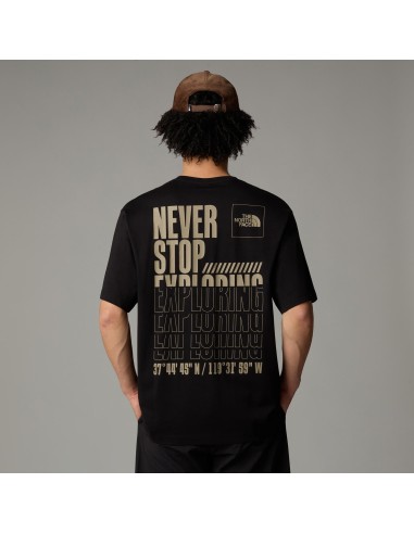CAMISETA M COORDINATES RELAXED S TNF BLACK