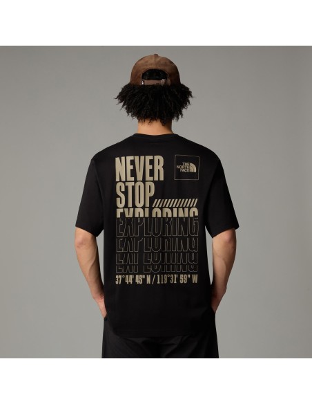 CAMISETA M COORDINATES RELAXED S TNF BLACK