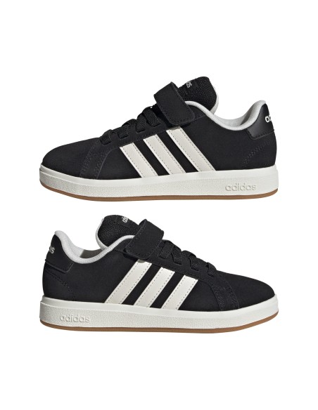 Calzado Tiempo Libre Adidas GRAND COURT 00s EL C-JP5896-NEGRO-UNISEX JUNIOR