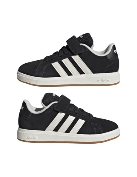 Calzado Tiempo Libre Adidas GRAND COURT 00s EL C-JP5896-NEGRO-UNISEX JUNIOR