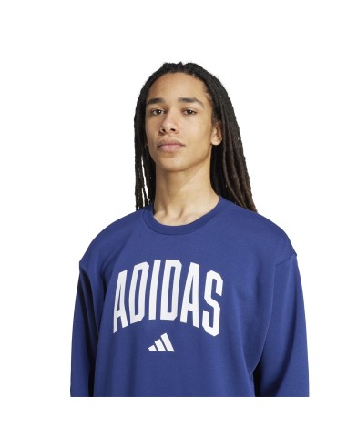 SUDADERA ADIDAS M COLLEGIATE SW AZUL MARINO