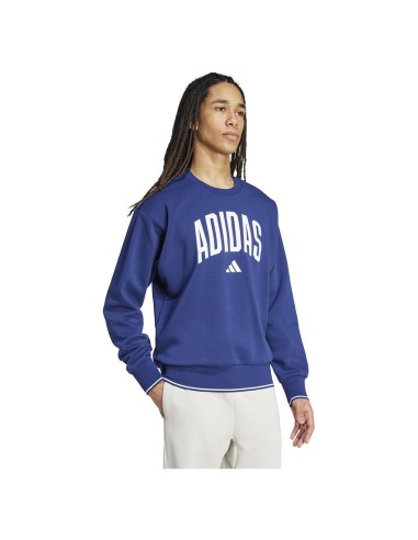 SUDADERA ADIDAS M COLLEGIATE SW AZUL MARINO