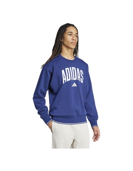 SUDADERA ADIDAS M COLLEGIATE SW AZUL MARINO