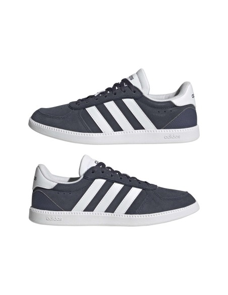 Calzado Sneaker ADIDAS BREAKNET SLEEK-KI3145-AZUL MARINO de MUJER
