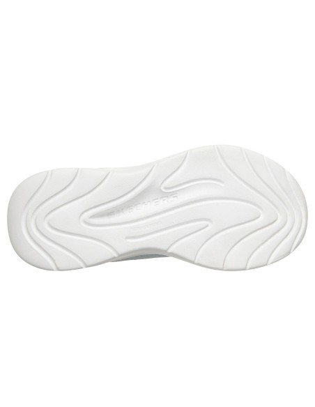 Calzado multideporte-SKECHERS WAVE 92-303557L-LTGY-NIÑA