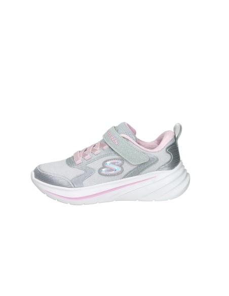 Calzado multideporte-SKECHERS WAVE 92-303557L-LTGY-NIÑA