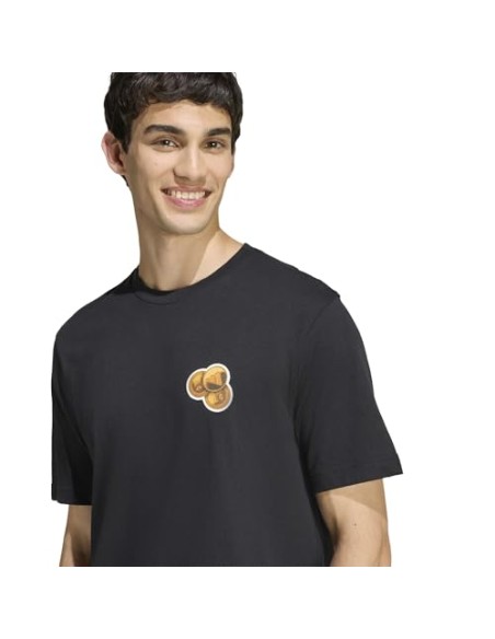 CAMISETA NEGRA ADIDAS HOMBRE