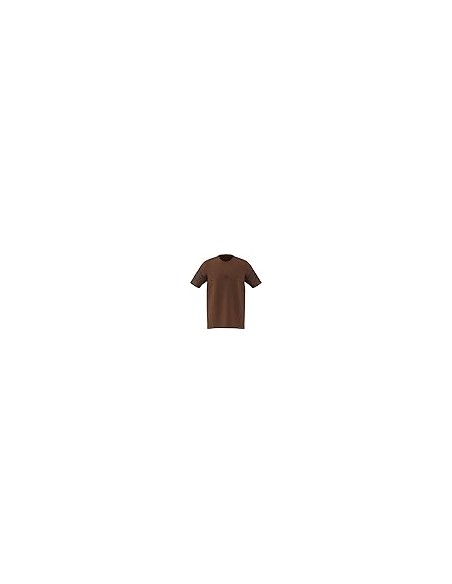 CAMISETA MANGA CORTA MARRÓN ADIDAS HOMBRE